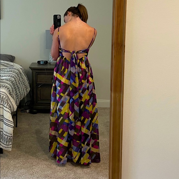 Multicolor maxi dress - Picture 2 of 2